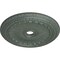 Ekena Millwork Viceroy Medallion (Canopies up to 4 7/8"), 35 1/8"OD x 4 7/8"ID x 2 1/2"P, Cloud Burst Crackle CM35VICBC - alternate 4
